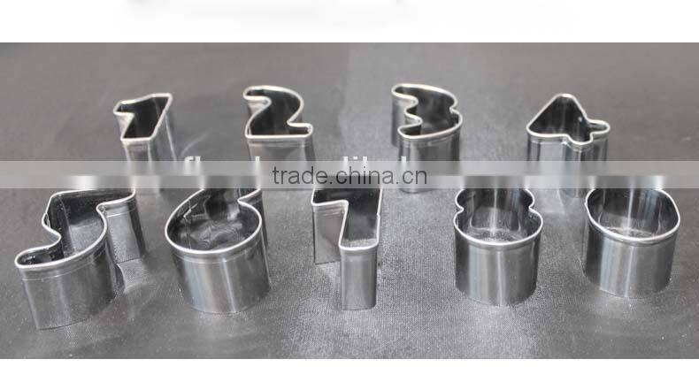 YangJiang factory manufature Cute hot sales McDull shaped stainless steel biscuits cutter mold