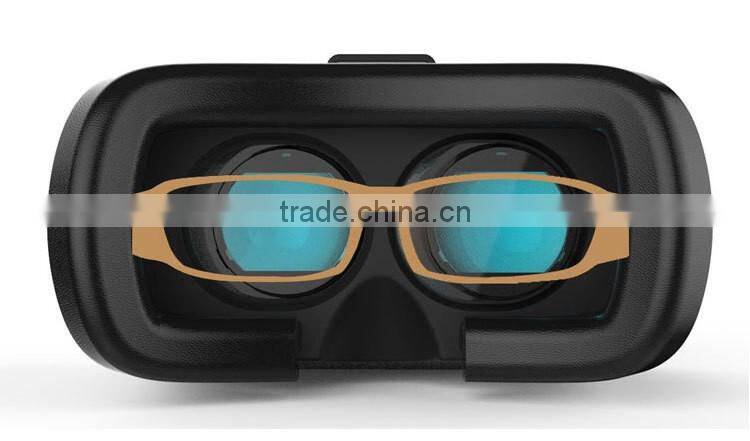 2016 Best Selling 3D Glasses Factory Price VR Box 3D Video Glasses