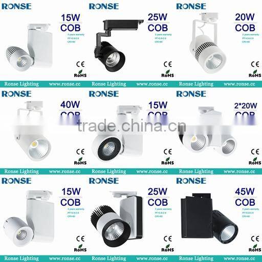 Ronse factory direct selling high quality commercial cob track light(GD15R12B)