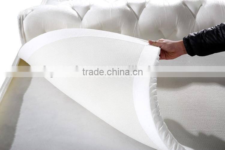 Removable pillow top pocket spring mattress for hotel furniture