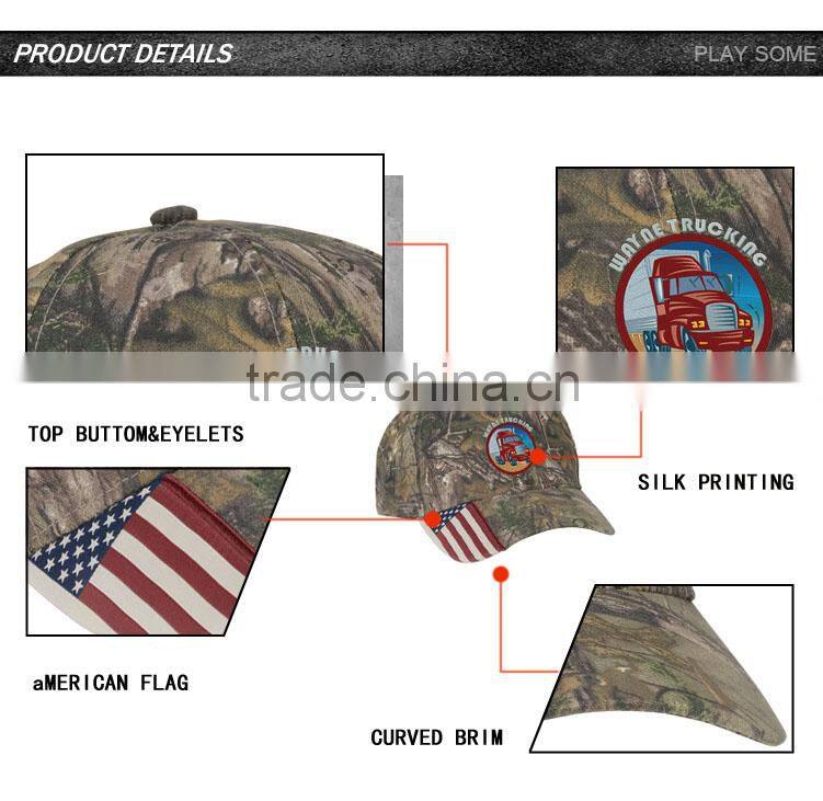 Custom cheap usa embroidery military style caps