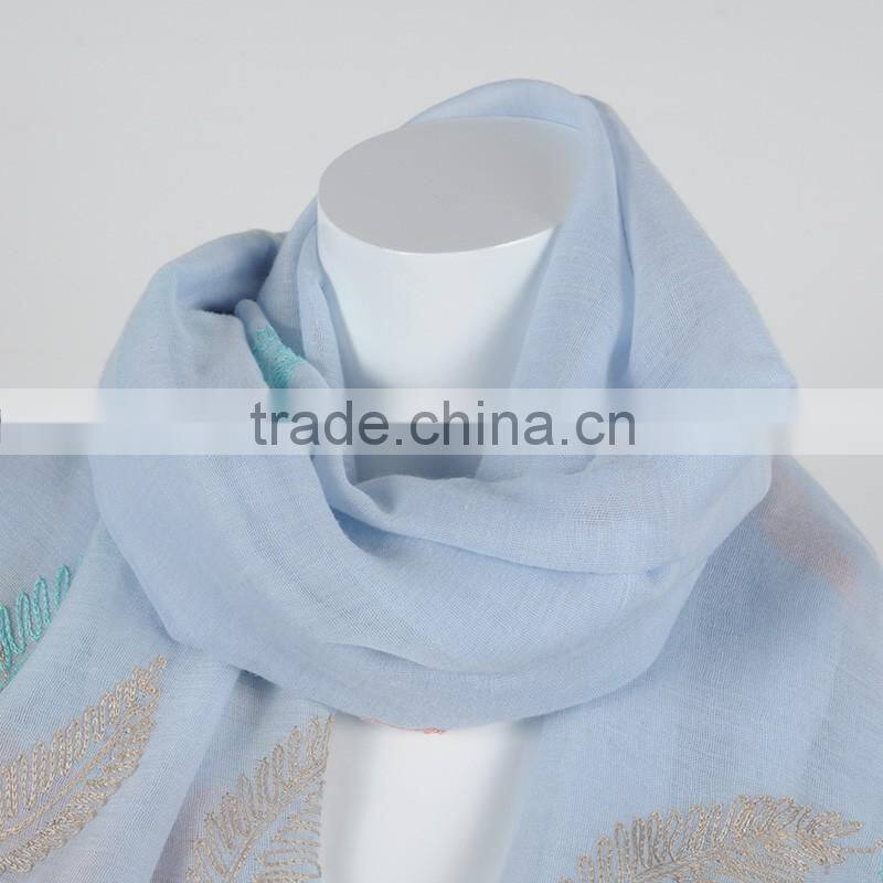 2016 top fashion double printing paper printing TR cotton scarf factory hot sell Malaysia arab hijab scarf