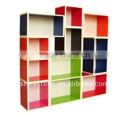 unique cardboard paper shelf