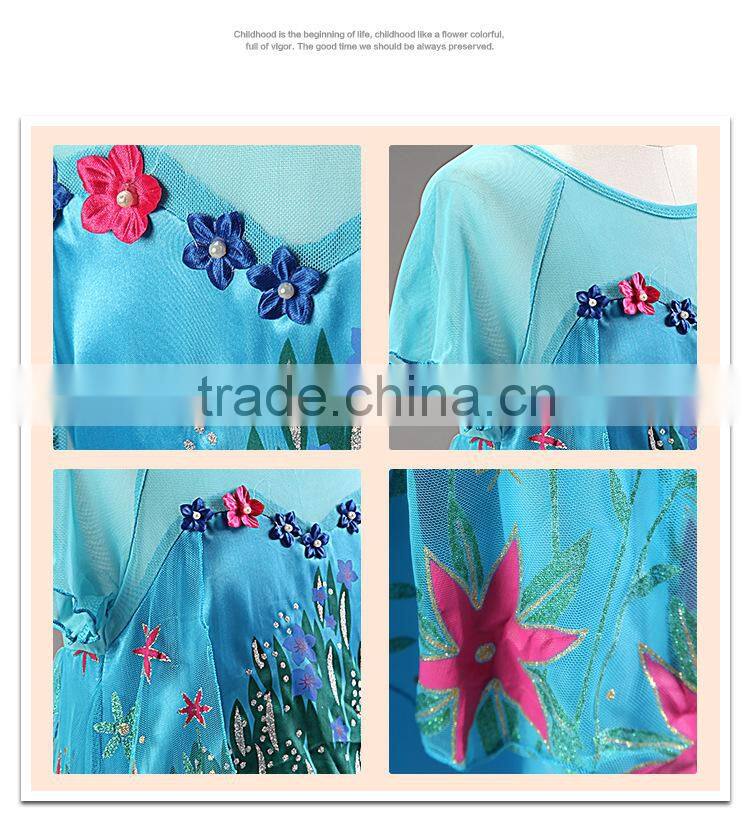 New ! kids girls latest cosplay costume wholesale baby girls realistic cosplay costume (Ulik)