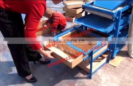 Multifunctional separating plant for mealworm