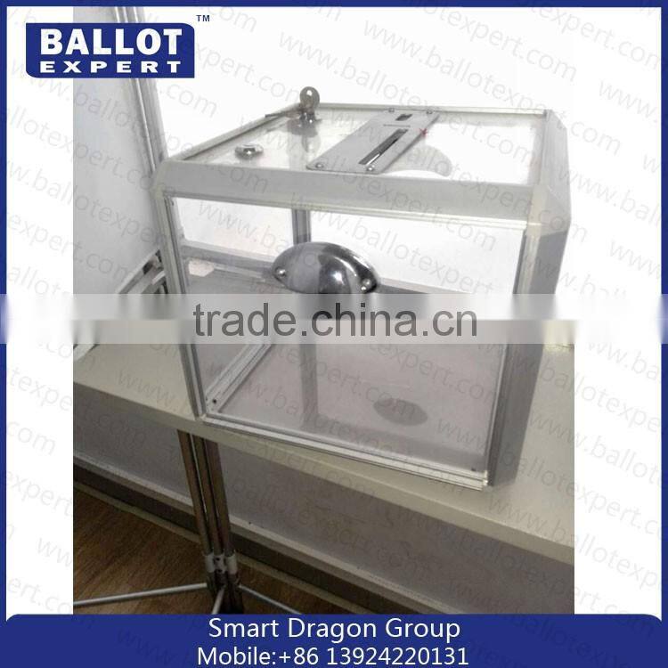 clear acrylic China corrugated church donation box