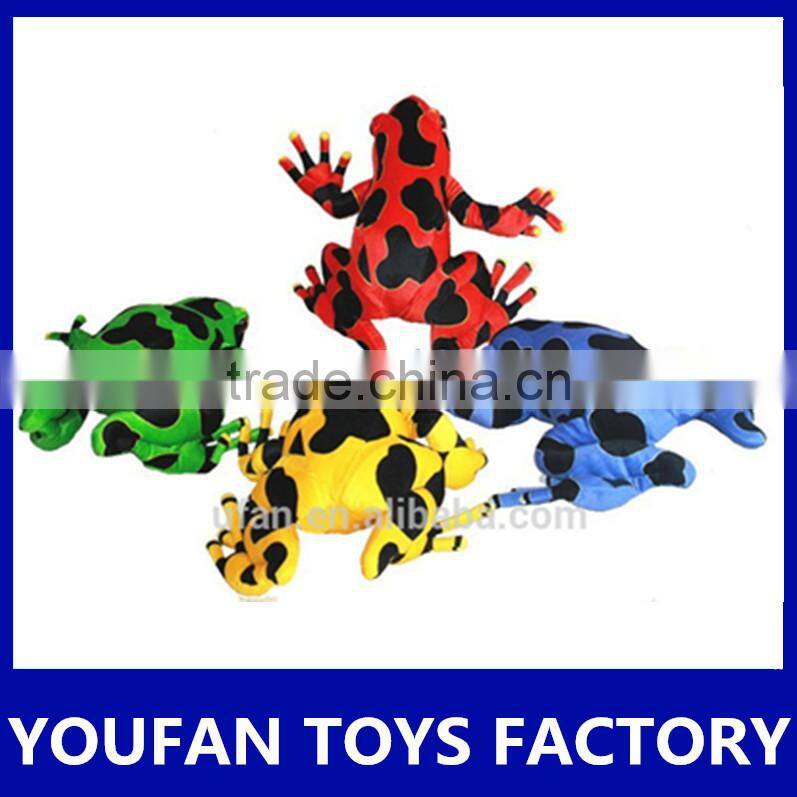 factory sale lifelike soft stuffed toy plush animal frog