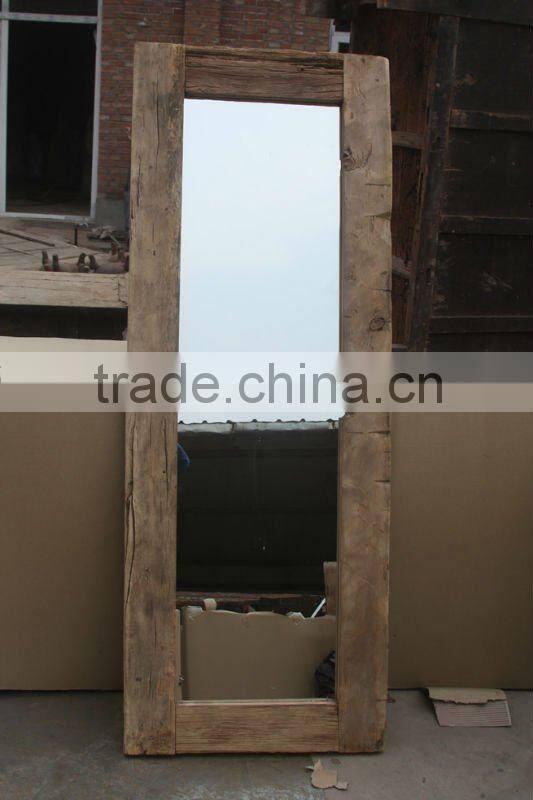 Chinese antique natural frame mirror