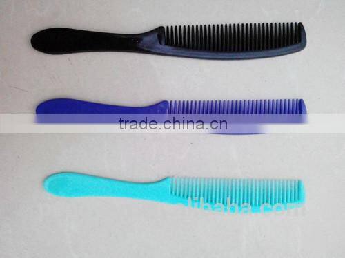 new style double color transparent wholesale plastic hair comb