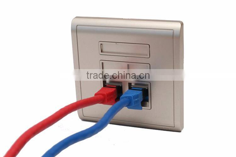 white faceplate rj45 rj11 faceplate systimax rj45 faceplate