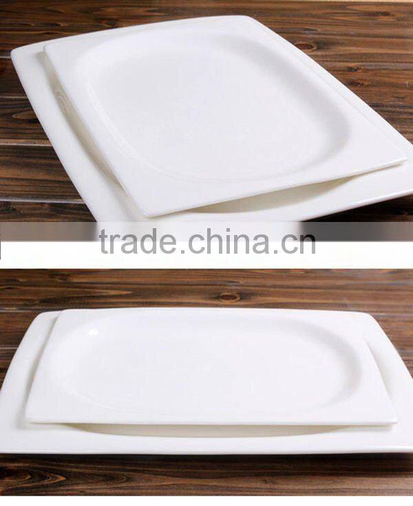 fashionable design love shape bone china plate