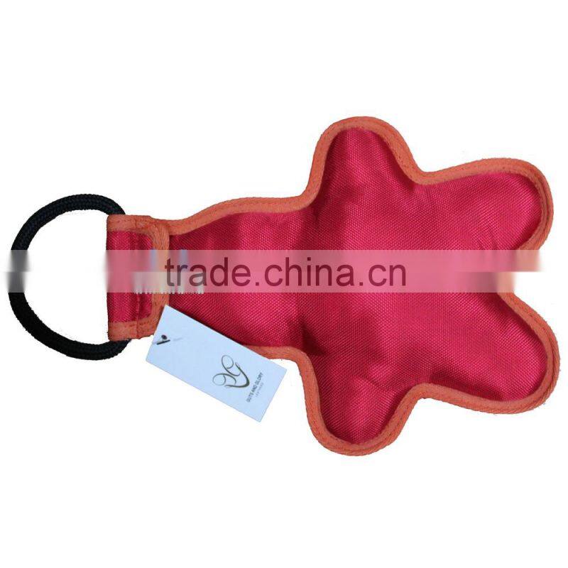 Beautiful Ginger Breadman shape dog playing toys.