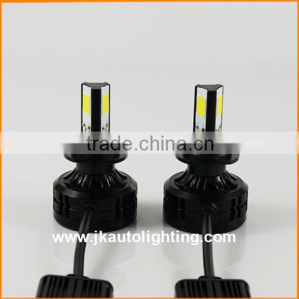 Three Sided 360 Degree Emitting LED H7 Headlight New Arrival High Power COB LED Car Headlight Bulb H7