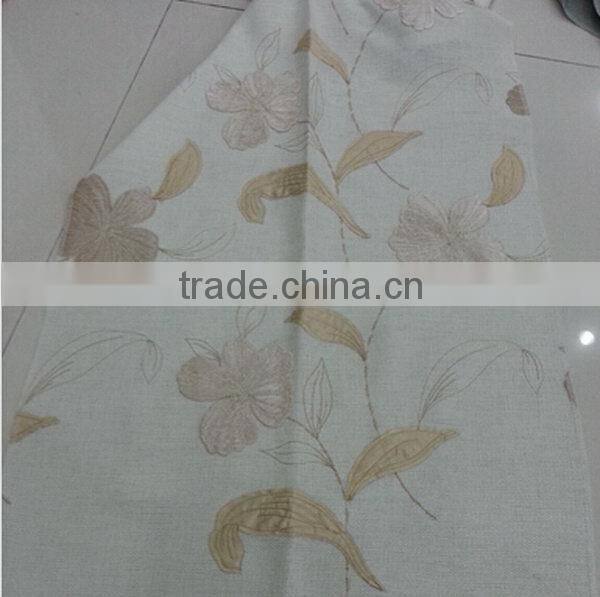 Designer hot selling transparent organza embroidery fabric
