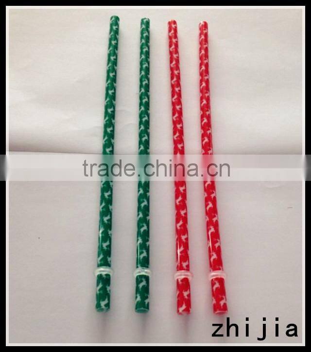 2015 hot selling plastric acrylic straws