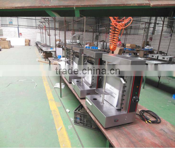 Fast Food Occasions Equipment Electric-Shawarma-Machine With 4 Skewers