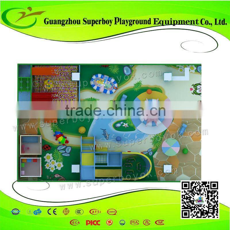 CE proved children indoor playground slide