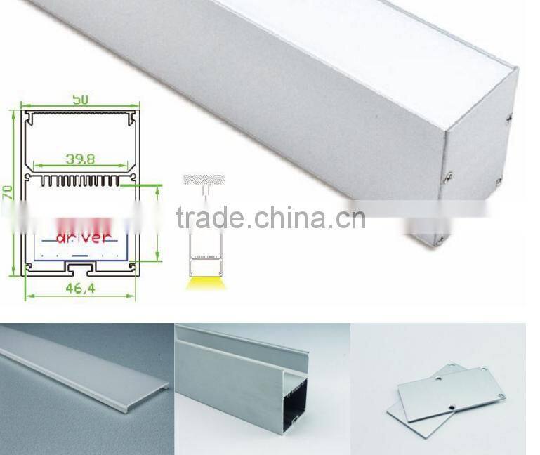 Aluminum LED strip light profile/channel track/housing/mounting AL profile/shapes/Linear profile,LED flooring light