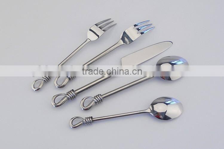 24PCS Handmade Cutlery Set 9007
