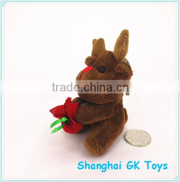 10cm Christomas reindeer Keychain