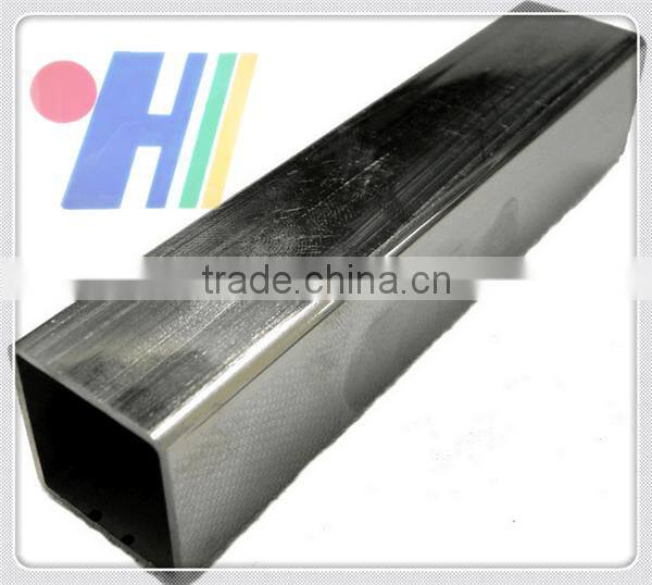 weight of gi aluminum square pipe fittings