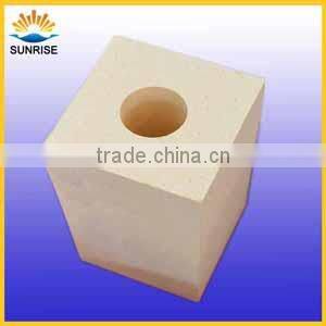 fireproof material fireplace fused cast azs refractory brick for glass furnace, AZS--33,36,41
