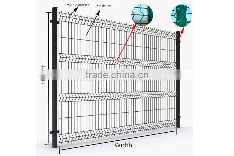 Cheap curve PVC coated metal edging garden fence