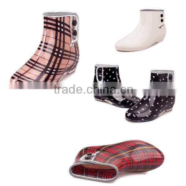 pvc Gum boot women garden rain boots women