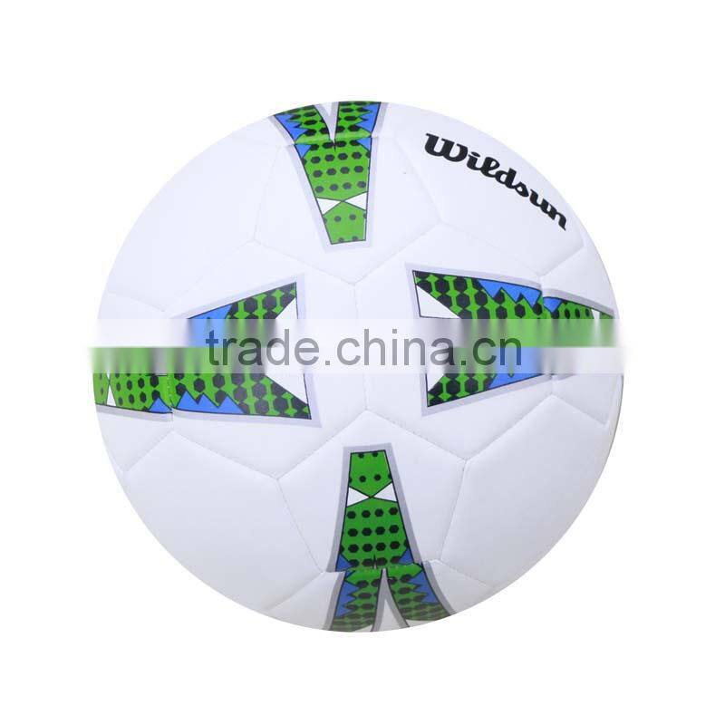 Customised PU/TPU Leather Football Size 5 Soccer Ball for Promotion