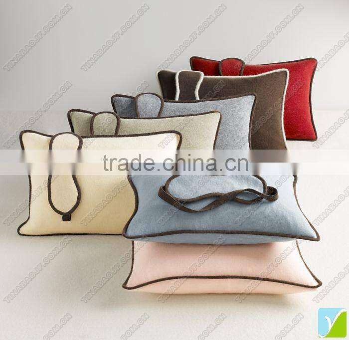 Albania style decorative cotton / polyester cushions