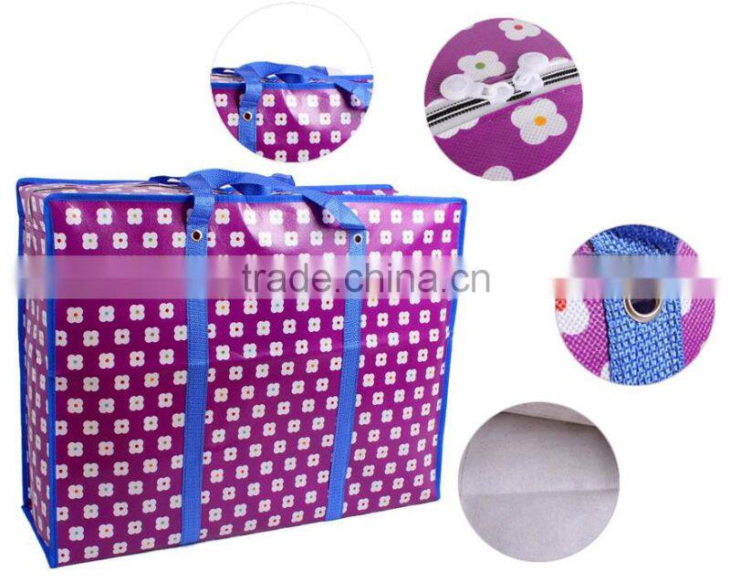 2015 Hot sale china non woven bag zipper for shopping bag