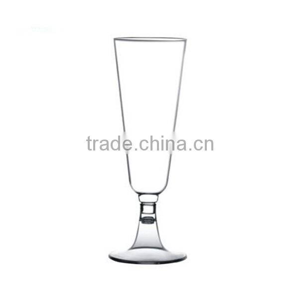 Disposable Plastic Champagne Flute Goblet Glass