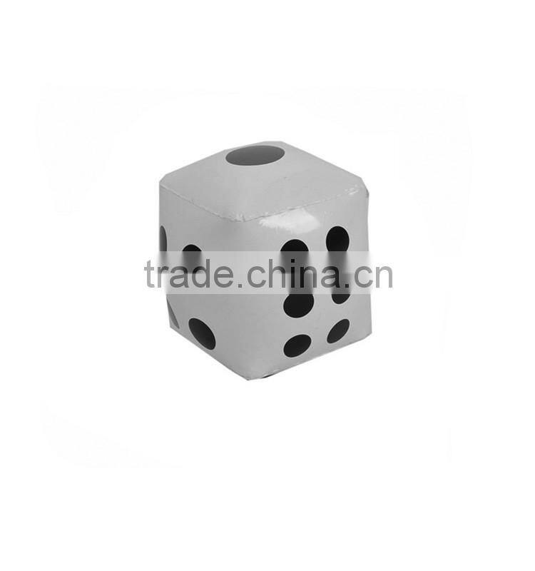 Inflatable dice, PVC inflatable dice, good educational toys inflatable dice/PVC inflatable dice for games