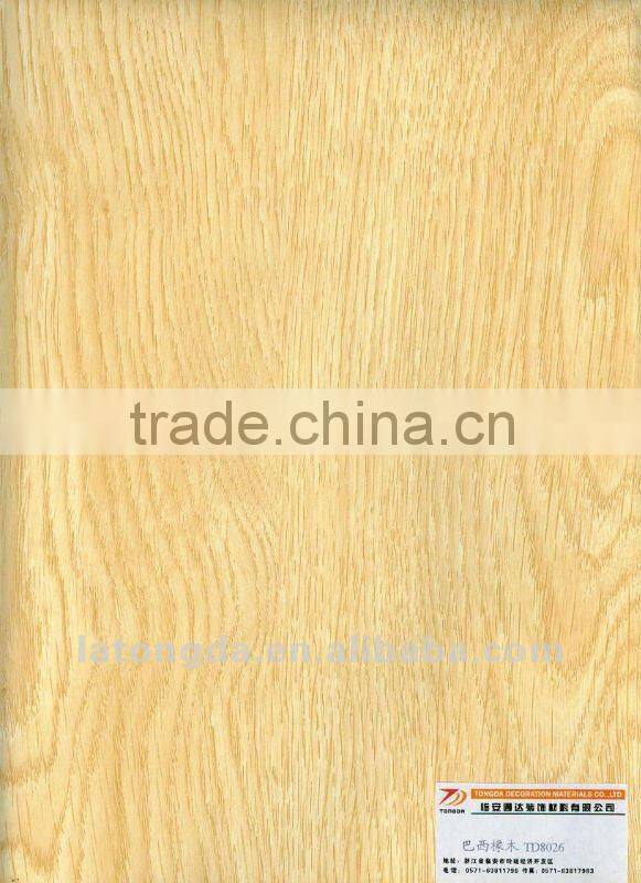 Salable Adhesive Decorative Wooden Floor Paper