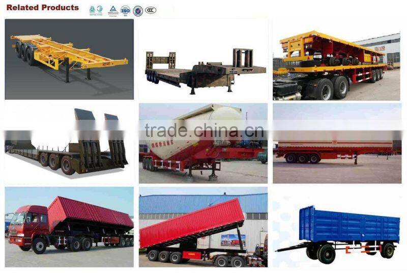 Steel box semi trailer