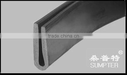 Rubber U Channel Section