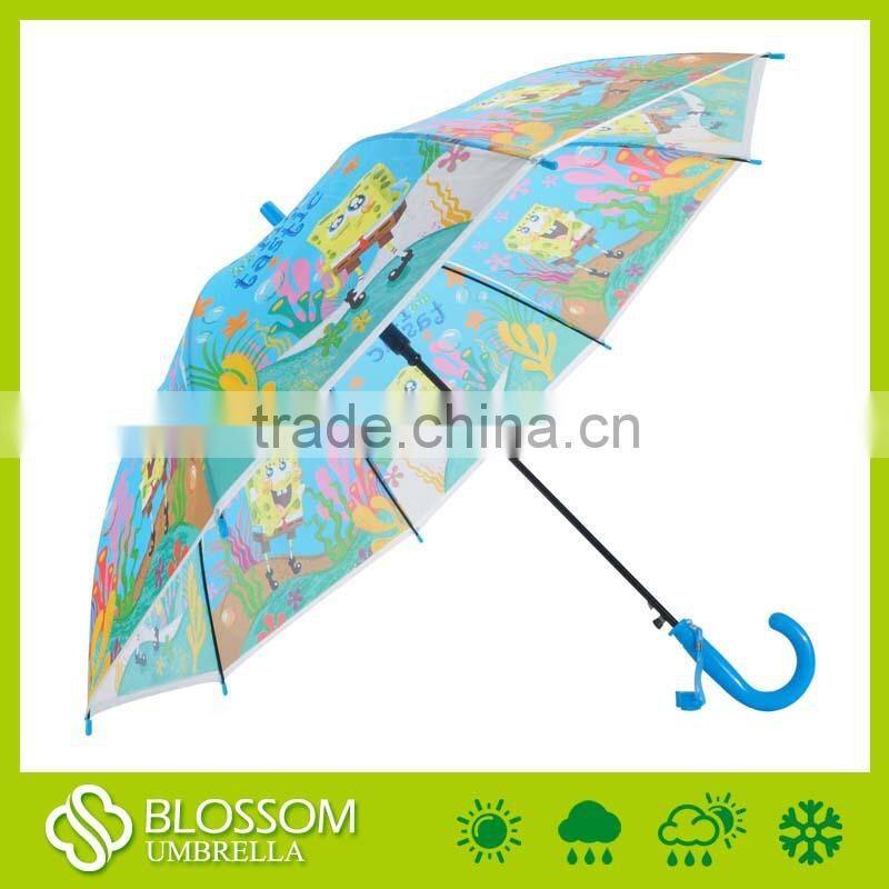 2016 Animal child umbrella,animal print logo kids umbrella