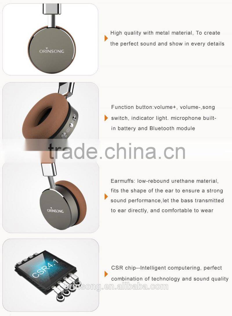 OS-T23 First-class quality bluetooth products,neckband headphone