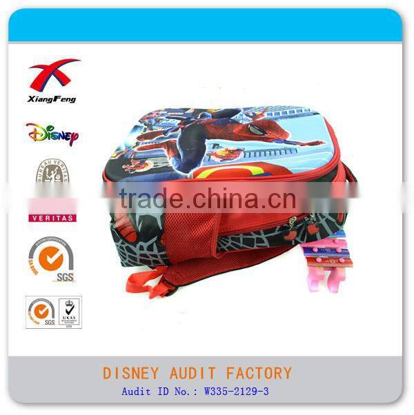 Waterproof Polyester Material Cartoon Character School Bag, 3D EVA Backpack for Kids