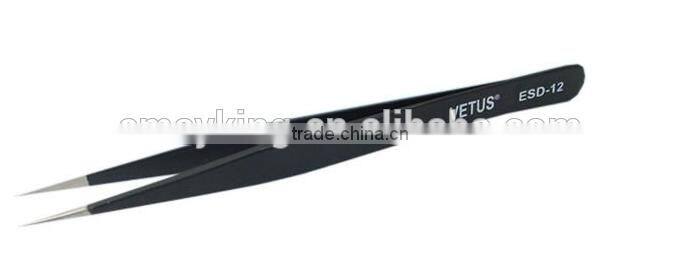 Widely use Stainless Steel ESD Tweezers