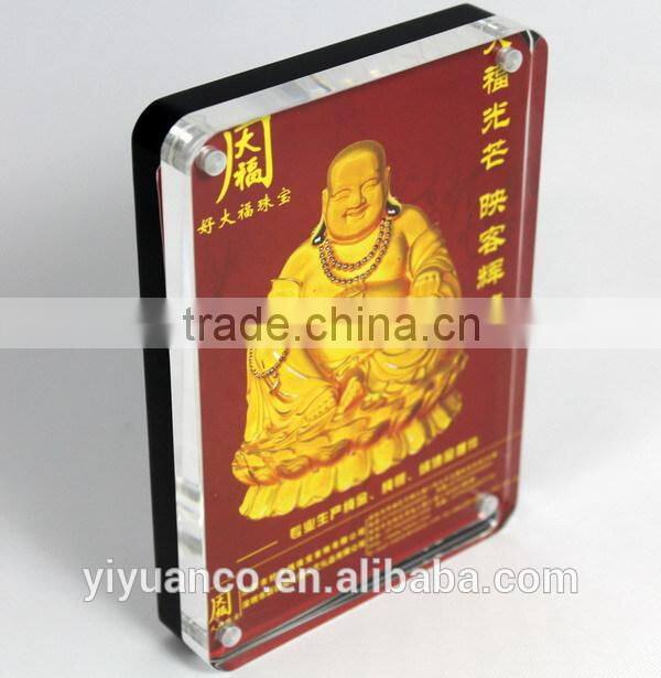 Acrylic photo frame free/Square acrylic photo frame/Acrylic picture frame