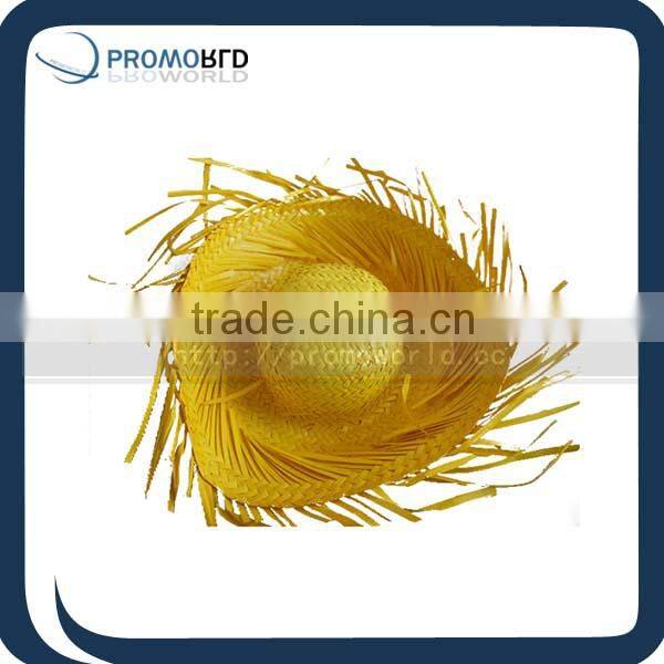 hand woven straw hat millinery straw hat western style