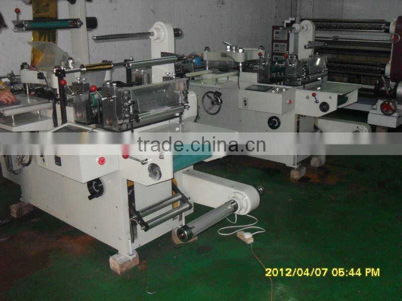 JMQ 320 Type Flat Bed Label Die Cutting Machine/flatbed/flat To Flat /diecutting Machine