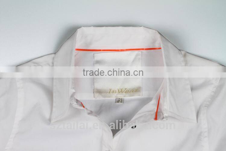 Clothing supplier High quality Custom Casual silk blouse models