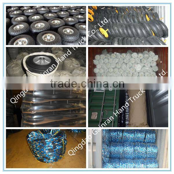 China Qingdao Flat Free Tire 3.50-5 foam tire