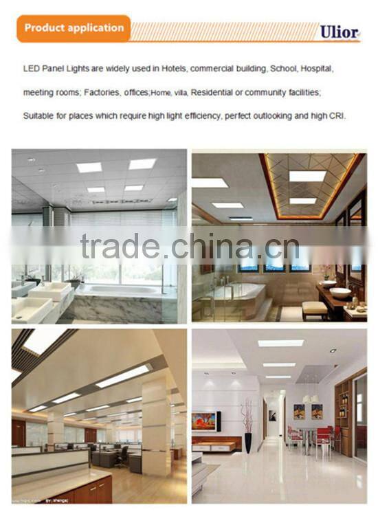 DLC New 40w 60w 600*600mm led ceiling panel led light TUV GS UL DLC ERP