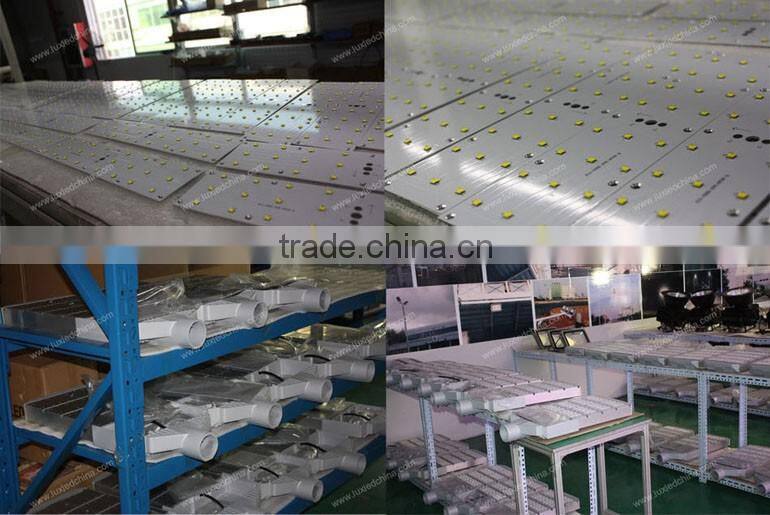 5 years slim design smd chip aluminum 100w led modular street light