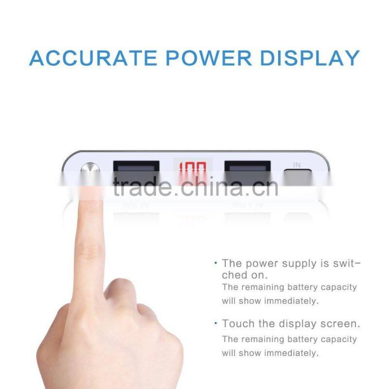 power bank 10000mAh Portable Charger External Battery