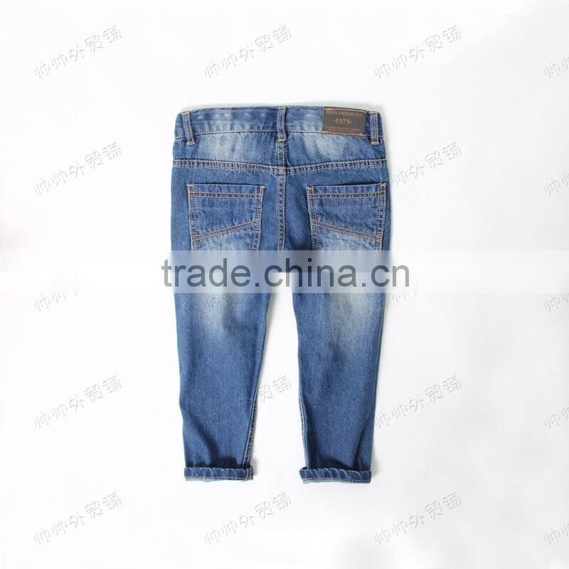 destroyed funky denim jeans pants baby disdressed jeans denim hot pants trousers kids biker jeans