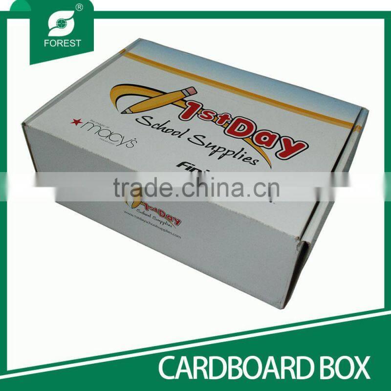CARDBOARD PACKING BOX FOR SCHOOL SUPPLIES DELI PACKING BOX